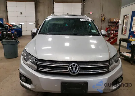 2015 Volkswagen Tiguan S from USA, damaged, VIN WVGBV7AX2FW501178